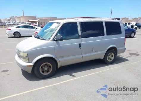 1999 Chevrolet Astro z USA, uszkodzony, nr VIN 1GNDM19W3XB174444